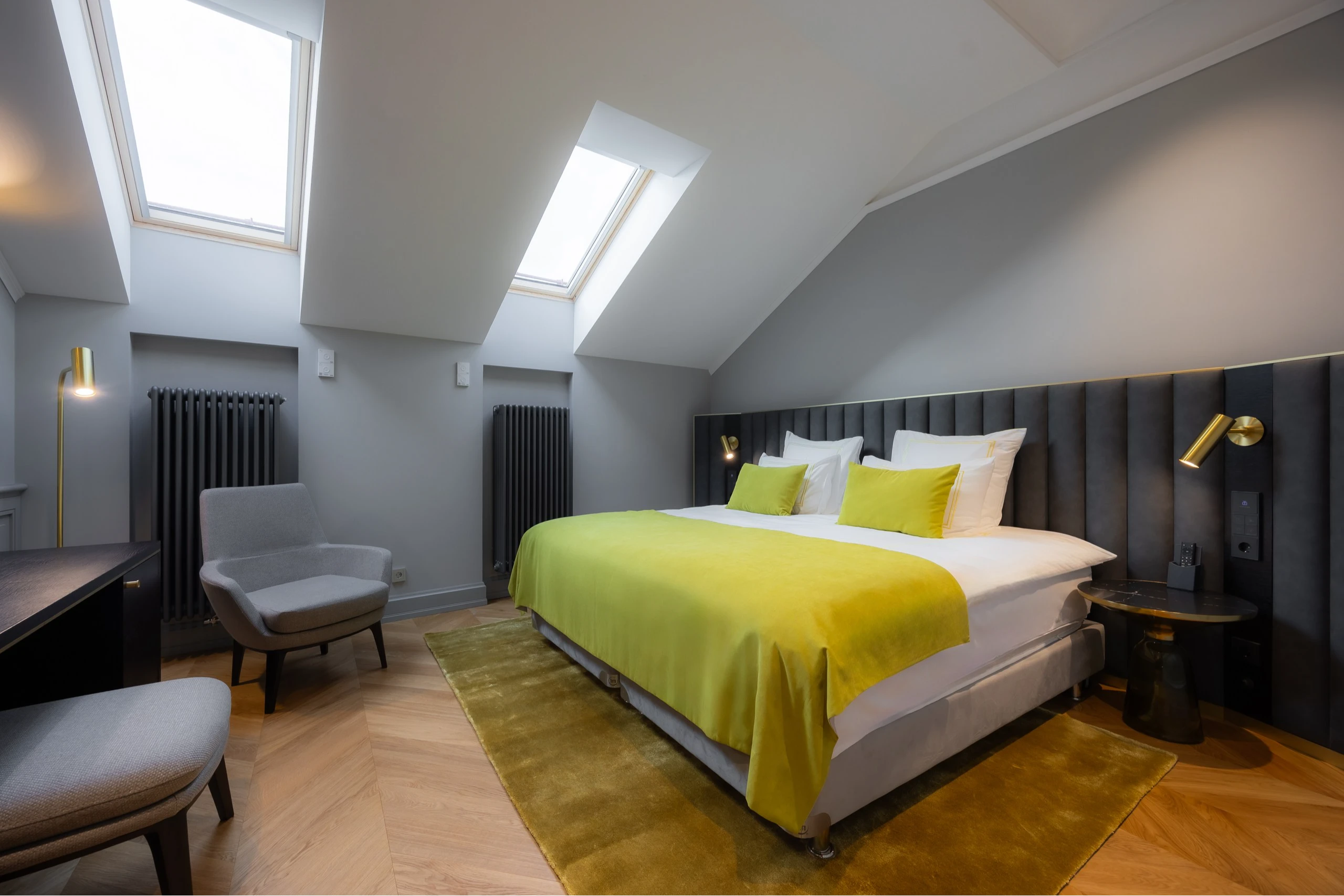 Делюкс на мансардном этаже